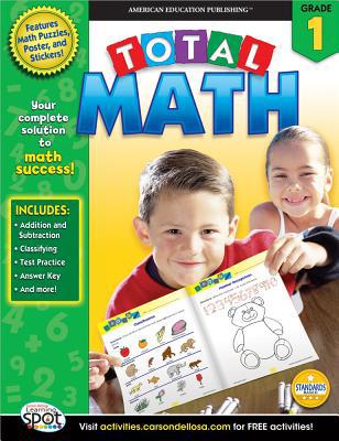 Total Math, Grade 1 1609968131 Book Cover