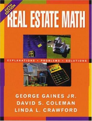 Real Estate Math: What You Need to Know 0793168260 Book Cover