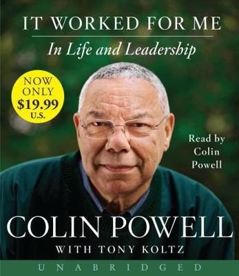 It Worked for Me Low Price CD: In Life and Lead... 0062270753 Book Cover