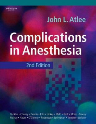 Complications in Anesthesia 1416022155 Book Cover