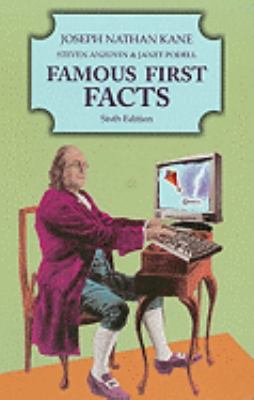 Famous First Facts: 0 0824210654 Book Cover