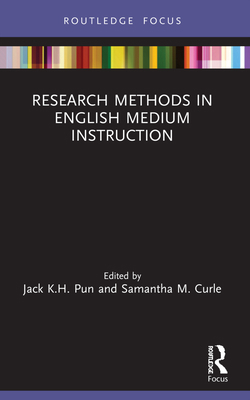 Research Methods in English Medium Instruction 1032100192 Book Cover