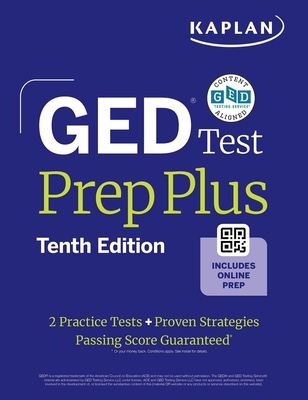 GED Test Prep Plus, Tenth Edition (2026): Inclu... 1506298761 Book Cover