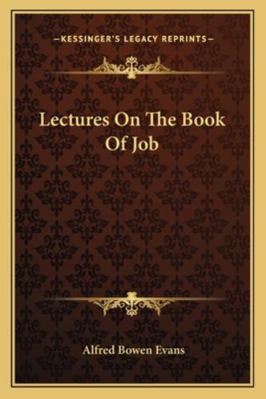 Lectures On The Book Of Job 1163269379 Book Cover