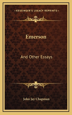 Emerson: And Other Essays 1163531855 Book Cover