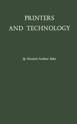 Printers and Technology 0837177634 Book Cover
