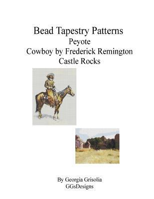 Bead Tapestry Patterns Peyote Cowboy by Frederi... [Large Print] 1535215895 Book Cover