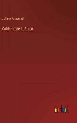 Calderon de la Barca [German] 3368283812 Book Cover