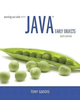 Starting Out with Java: Early Objects 0134462017 Book Cover