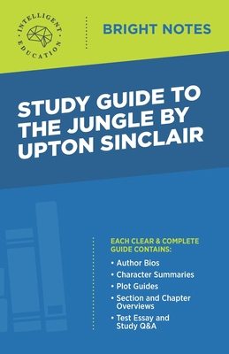 Study Guide to The Jungle by Upton Sinclair 1645425185 Book Cover