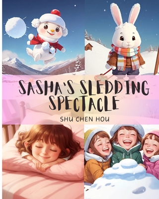 Sasha's Sledding Spectacle: Join Sasha the Adve... B0CW2G4B7B Book Cover