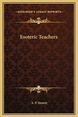 Esoteric Teachers 1169172865 Book Cover