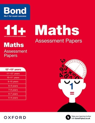 Bond 11+: Maths: Assessment Papers: 12+-13+ years 0192740202 Book Cover