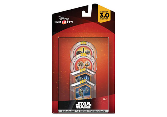 Video Game INFINITY 3.0 Star Wars Rise Against the Empire Power Disc Pack Book
