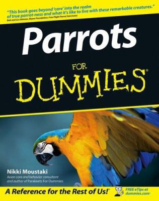 Parrots for Dummies 0764583530 Book Cover