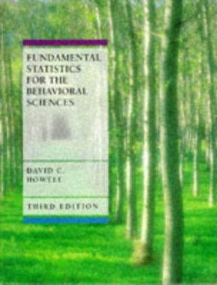 Fundamental Statistics for the Behavioral 0534239765 Book Cover