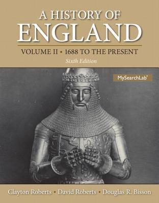 History of England, A , Volume 2 (1688 to the P... 0205979858 Book Cover