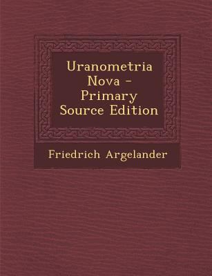 Uranometria Nova [German] 1295509091 Book Cover