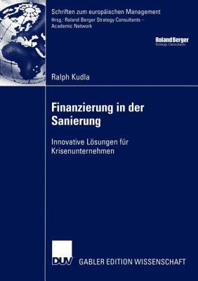 Finanzierung in Der Sanierung: Innovative Lösun... [German] 383500025X Book Cover