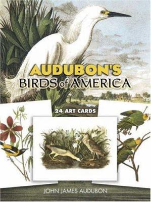 Audubon's Birds of America: 24 Art Cards 0486254577 Book Cover