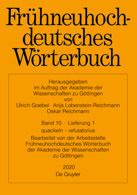 Quackeln - Refutatorius [German] 3110692023 Book Cover