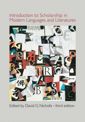 Introduction to Scholarship in Modern Languages... 0873525981 Book Cover