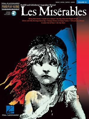 Les Miserables - Piano Play-Along Volume 24 Boo... 0634087428 Book Cover