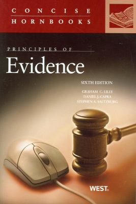 Principles of Evidence 0314279954 Book Cover
