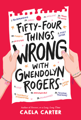 Fifty-Four Things Wrong with Gwendolyn Rogers 0062996649 Book Cover