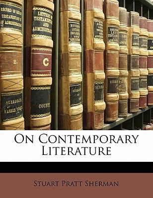 On Contemporary Literature 1143238710 Book Cover