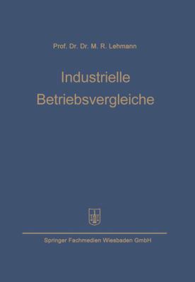 Industrielle Betriebsvergleiche [German] 3663146960 Book Cover
