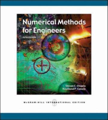 Numerical Methods for Engineers 0071244298 Book Cover