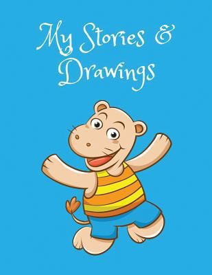 My Stories & Drawings: Happy Hippo Writing and ... 1731074999 Book Cover