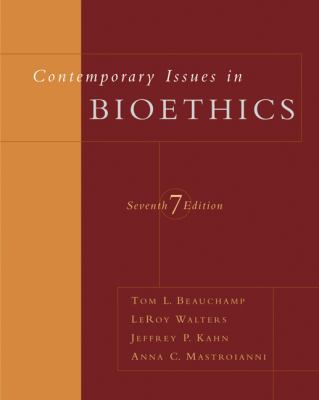 Contemporary Issues in Bioethics 0495006734 Book Cover
