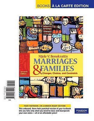 Marriages and Families: Changes, Choices and Co... 0205739229 Book Cover