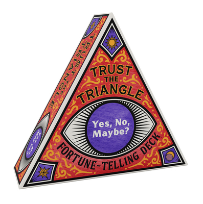 Trust the Triangle Fortune-Telling Deck: Yes, N... 1452183910 Book Cover