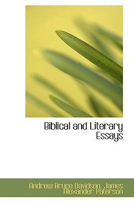 Biblical and Literary Essays 1103739654 Book Cover