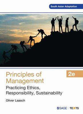 Principles of Management: Practicing Ethics, Re... 9354790178 Book Cover