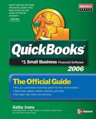 QuickBooks 2006: The Official Guide 007226232X Book Cover