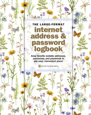 Wildflower Garden Large Internet Address & Pass... 1441343237 Book Cover