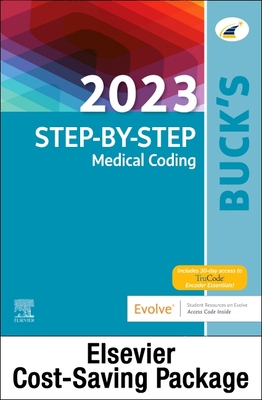 Buck's Step-By-Step Medical Coding, 2023 Editio... 0323716849 Book Cover
