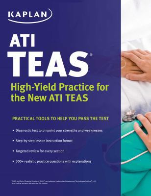 ATI TEAS: High-Yield Practice for the New ATI TEAS 1506218571 Book Cover