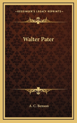 Walter Pater 1163422916 Book Cover