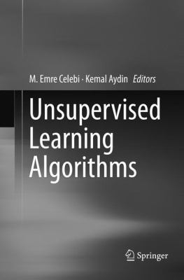Unsupervised Learning Algorithms 3319795902 Book Cover