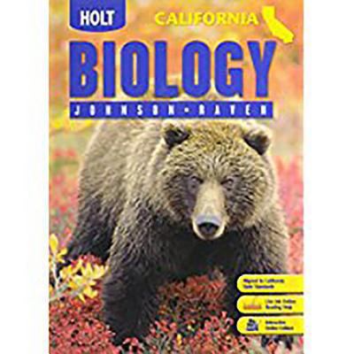 Holt Biology California: ?Student Edition 2007 0030922011 Book Cover