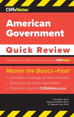 CliffsNotes American Government: Quick Review 1957671637 Book Cover