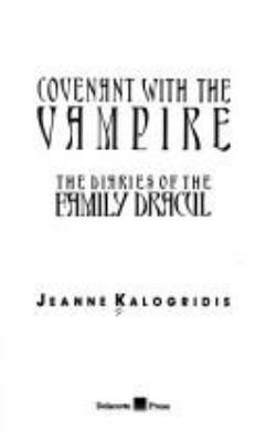 Covenant with the Vampire 0385313136 Book Cover