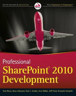 Professional SharePoint 2010 Development 0470529423 Book Cover