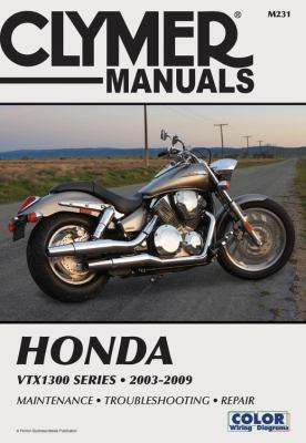 Honda Vtx1300 Series 2003-2009 1599693399 Book Cover