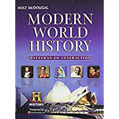 Modern World History: Patterns of Interaction: ... 054749114X Book Cover